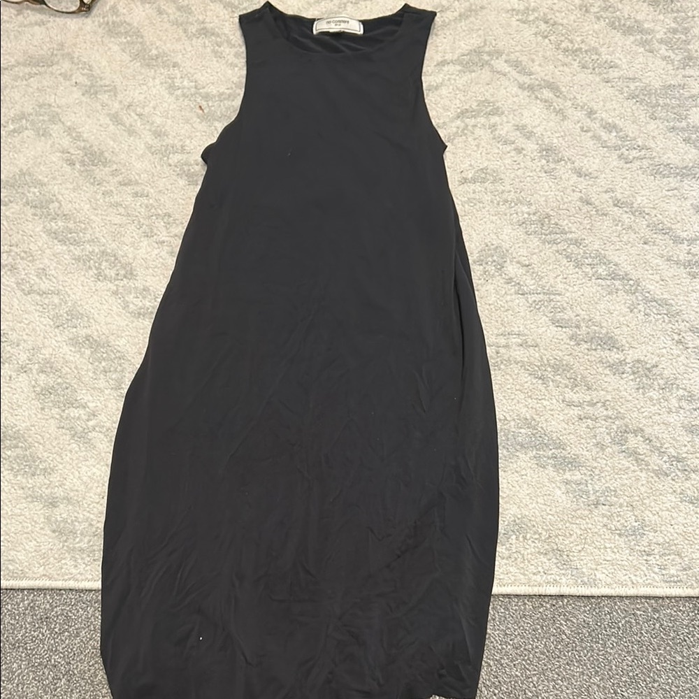 Elegant Black Sleeveless Dress